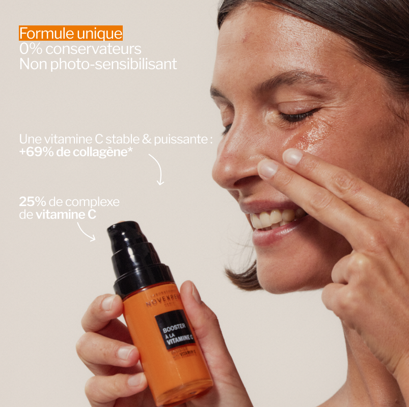 Routine coup d'éclat de l'hiver, à la vitamine C