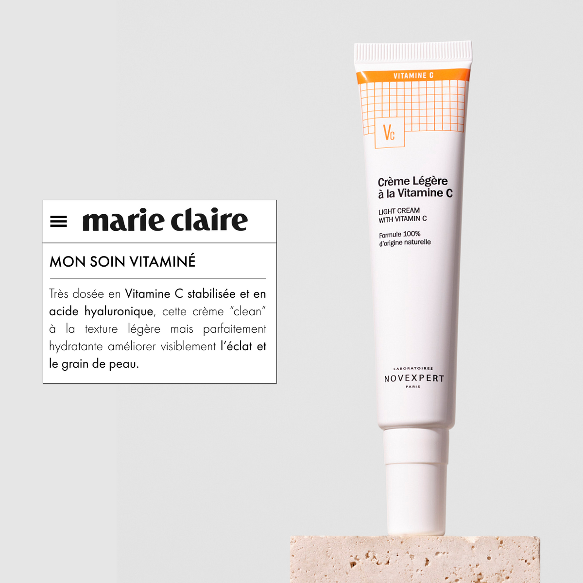 Light cream with Vitamin C